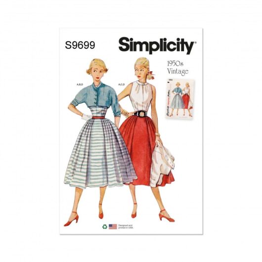 Simplicity Paper Sewing Pattern 9699