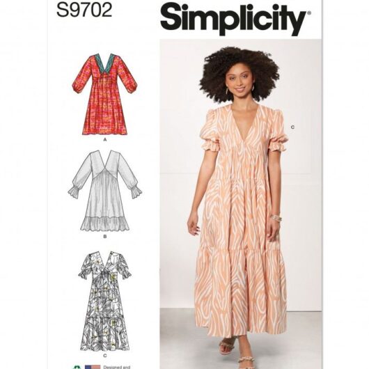 Simplicity Paper Sewing Pattern 9702