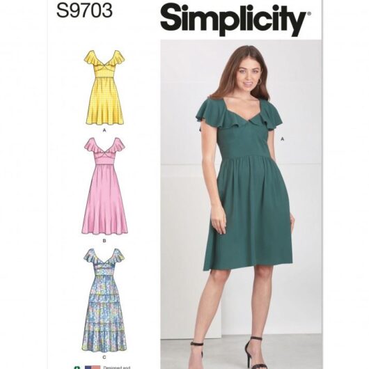 Simplicity Paper Sewing Pattern 9703