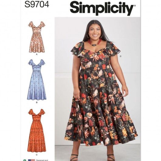 Simplicity Paper Sewing Pattern 9704