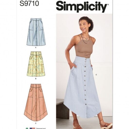 Simplicity Paper Sewing Pattern 9710