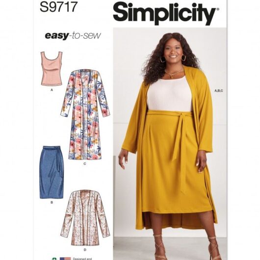 Simplicity Paper Sewing Pattern 9717