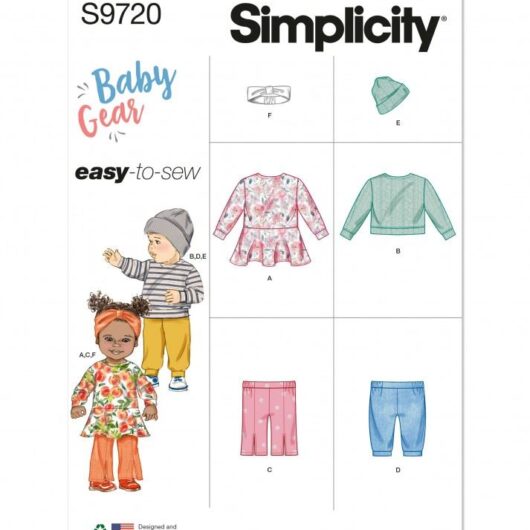 Simplicity Paper Sewing Pattern 9720