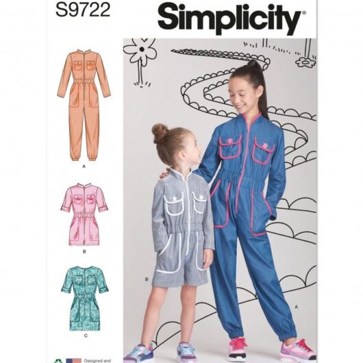 Simplicity Paper Sewing Pattern 9722