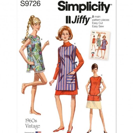 Simplicity Paper Sewing Pattern 9726