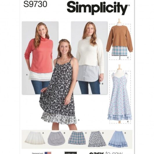 Simplicity Paper Sewing Pattern 9730