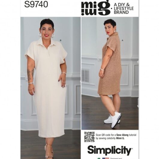 Simplicity Paper Sewing Pattern 9740