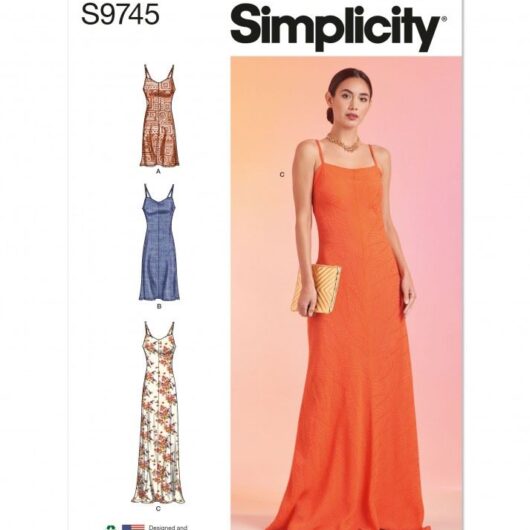 Simplicity Paper Sewing Pattern 9745