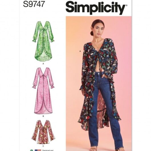 Simplicity Paper Sewing Pattern 9747
