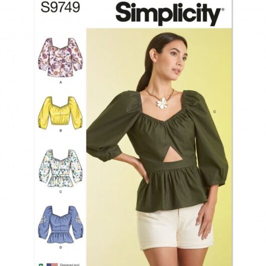Simplicity Paper Sewing Pattern 9749