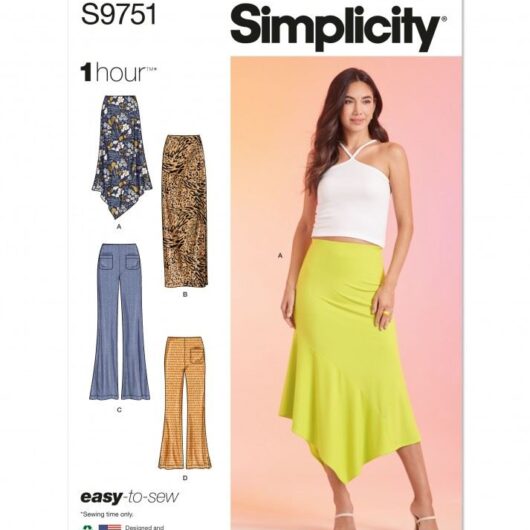 Simplicity Paper Sewing Pattern 9751