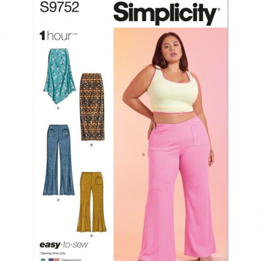 Simplicity Paper Sewing Pattern 9752