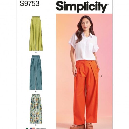 Simplicity Paper Sewing Pattern 9753