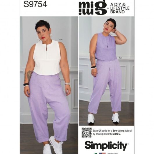 Simplicity Paper Sewing Pattern 9754