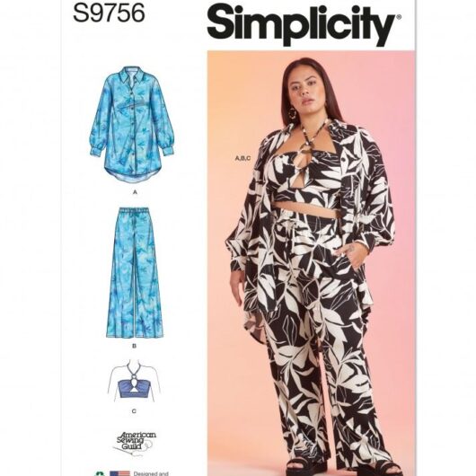 Simplicity Paper Sewing Pattern 9756