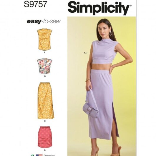 Simplicity Paper Sewing Pattern 9757