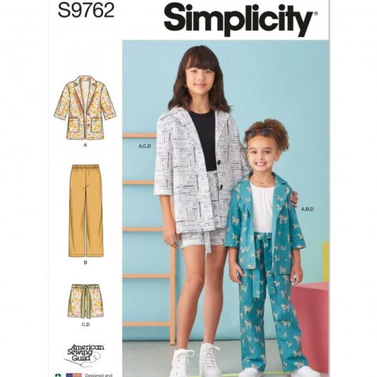 Simplicity Paper Sewing Pattern 9762