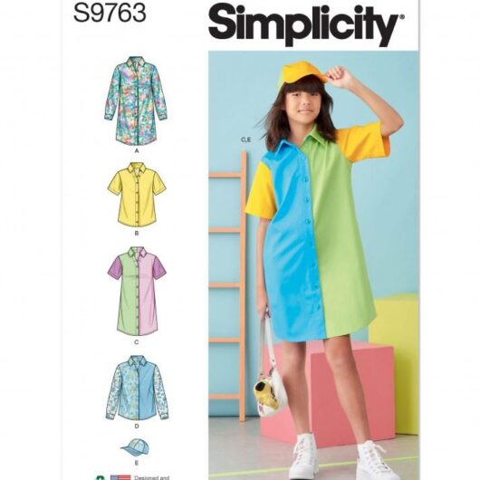Simplicity Paper Sewing Pattern 9763
