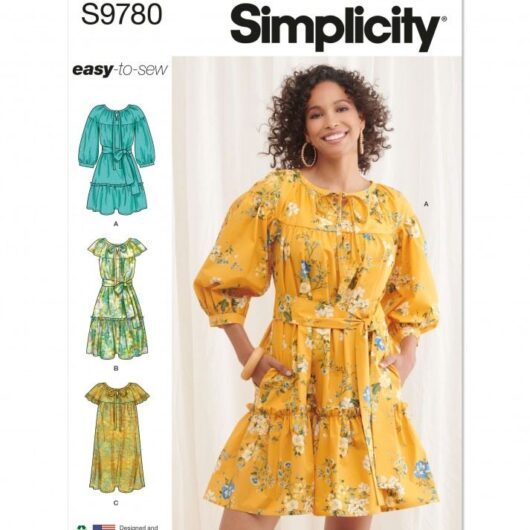 Simplicity Paper Sewing Pattern 9780