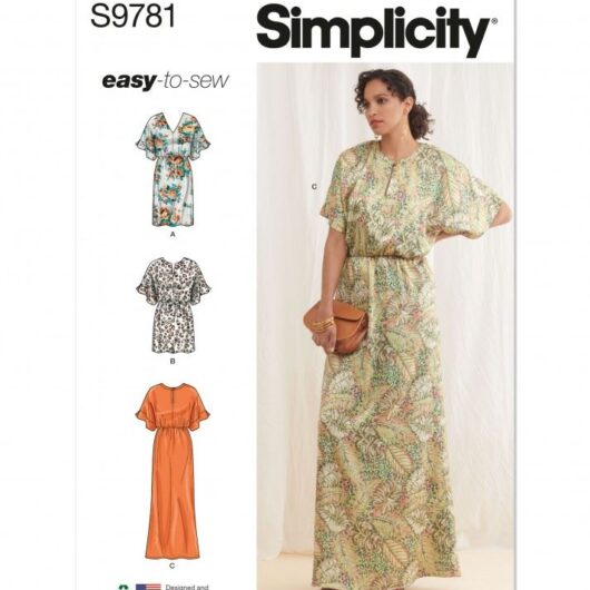 Simplicity Paper Sewing Pattern 9781
