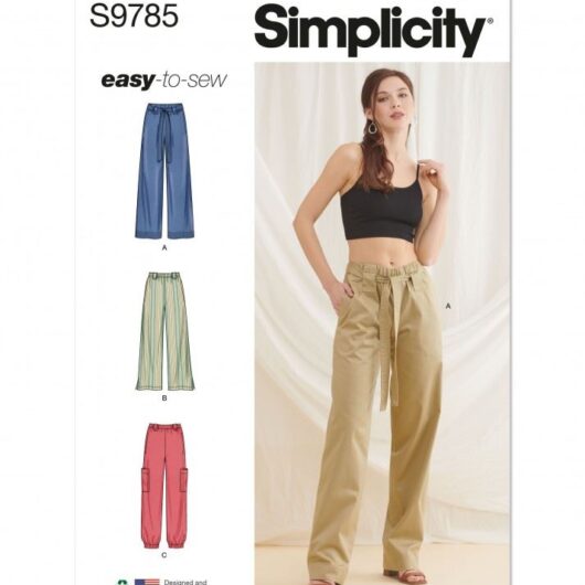 Simplicity Paper Sewing Pattern 9785