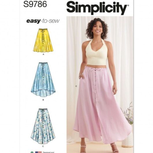 Simplicity Paper Sewing Pattern 9786