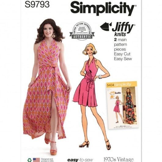 Simplicity Paper Sewing Pattern 9793