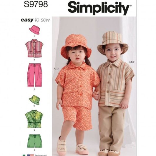Simplicity Paper Sewing Pattern 9798