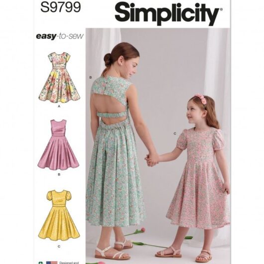 Simplicity Paper Sewing Pattern 9799