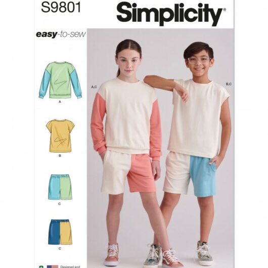 Simplicity Paper Sewing Pattern 9801