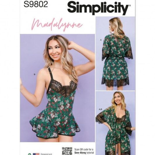 Simplicity Paper Sewing Pattern 9802