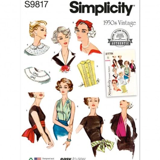 Simplicity Paper Sewing Pattern 9817