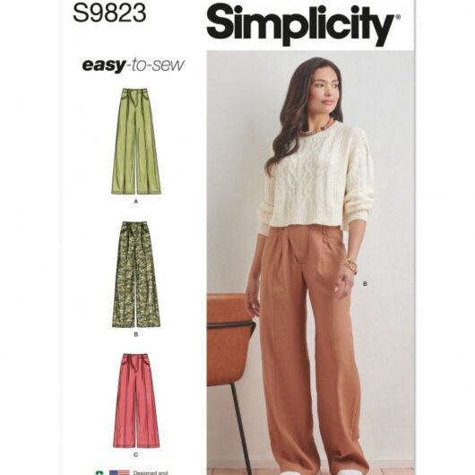 Simplicity Paper Sewing Pattern 9823