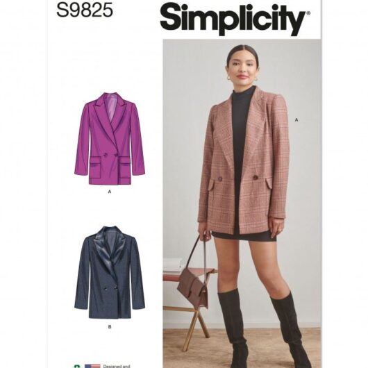 Simplicity Paper Sewing Pattern 9825