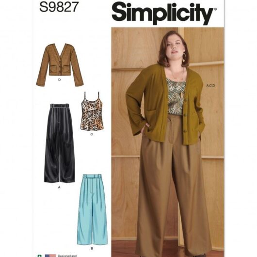 Simplicity Paper Sewing Pattern 9827