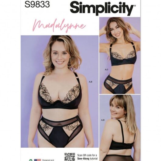 Simplicity Paper Sewing Pattern 9833