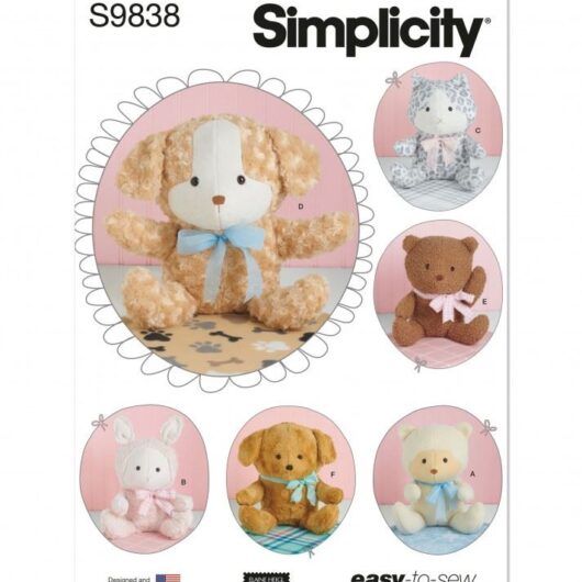 Simplicity Paper Sewing Pattern 9838