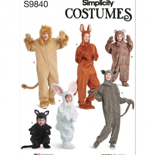Simplicity Paper Sewing Pattern 9840