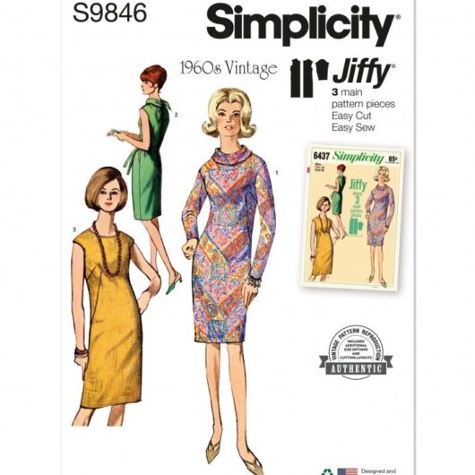Simplicity Paper Sewing Pattern 9846