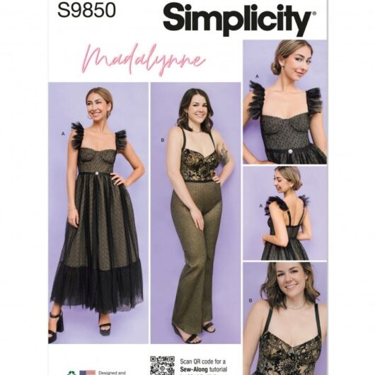 Simplicity Paper Sewing Pattern 9850