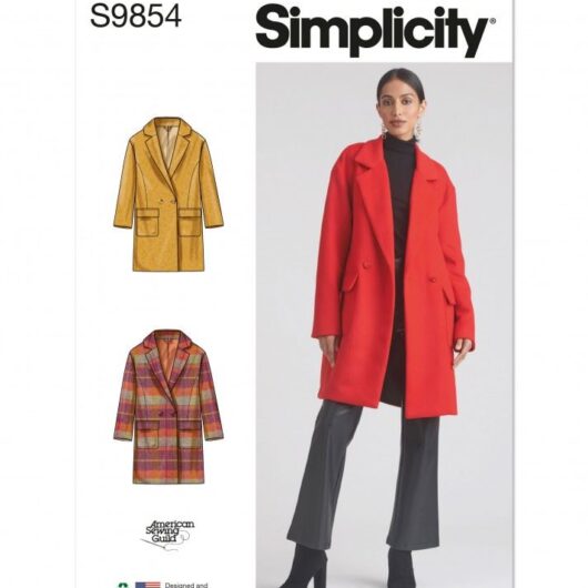 Simplicity Paper Sewing Pattern 9854