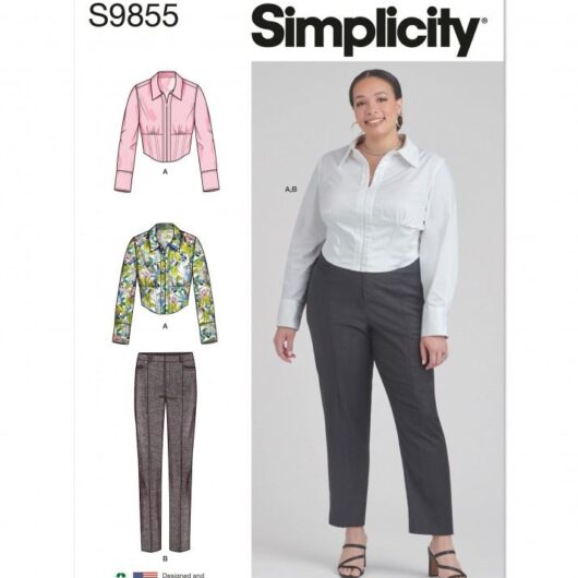 Simplicity Paper Sewing Pattern 9855
