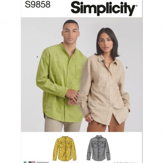 Simplicity Paper Sewing Pattern 9858