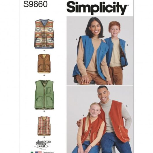 Simplicity Paper Sewing Pattern 9860