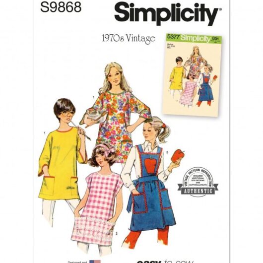 Simplicity Paper Sewing Pattern 9868