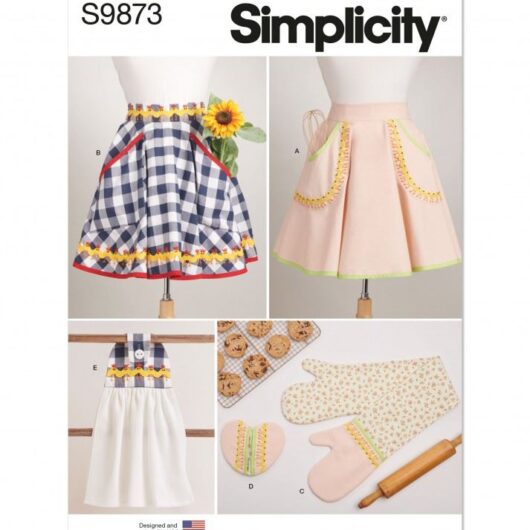 Simplicity Paper Sewing Pattern 9873