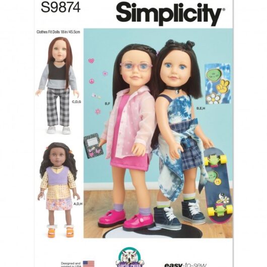 Simplicity Paper Sewing Pattern 9874