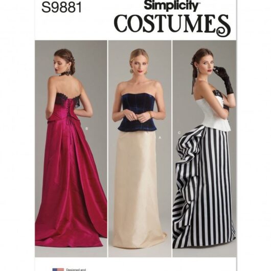 Simplicity Paper Sewing Pattern 9881