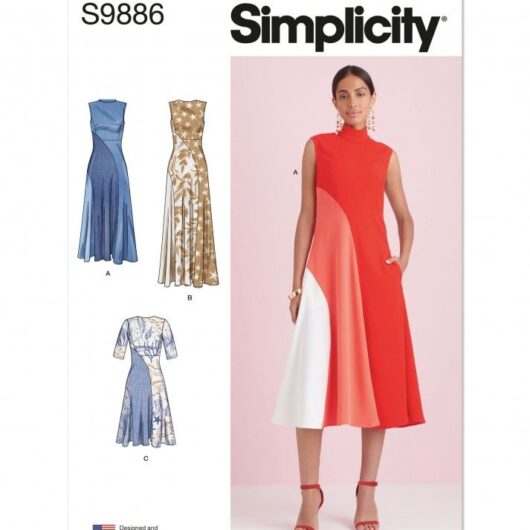 Simplicity Paper Sewing Pattern 9886