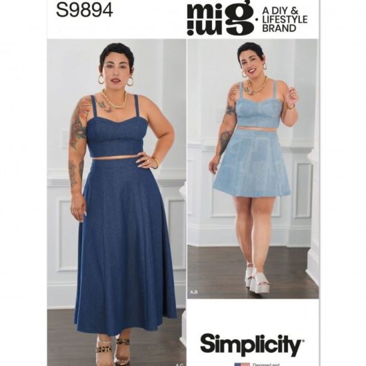 Simplicity Paper Sewing Pattern 9894